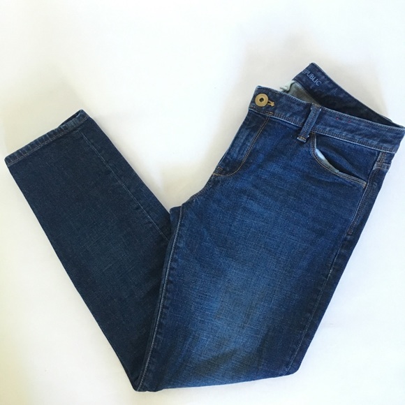 Banana Republic Denim - BANANA REPUBLIC// Skinny fit denim blue jeans 30
